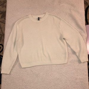 Cropped Knit Sweater